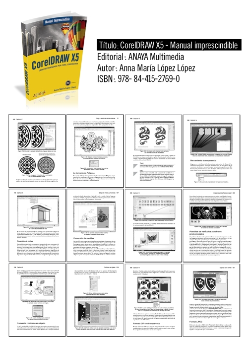 Páginas interiores libro CORELDRAW X5