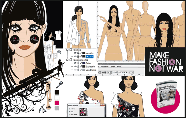 Técnicas de diseño de moda por ordenador